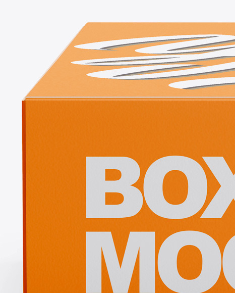 Paper Box Mockup PSD #2