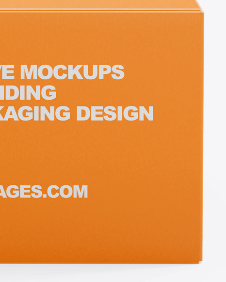 Paper Box Mockup PSD #1