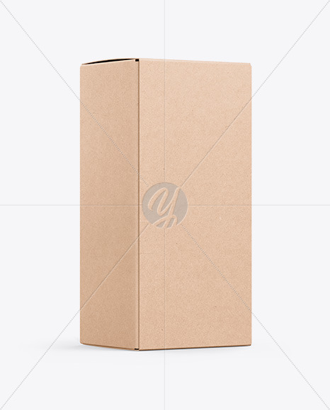 Download Kraft Box Mockup In Box Mockups On Yellow Images Object Mockups Yellowimages Mockups