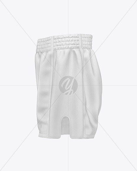 Download Shorts Mockup Side View In Apparel Mockups On Yellow Images Object Mockups