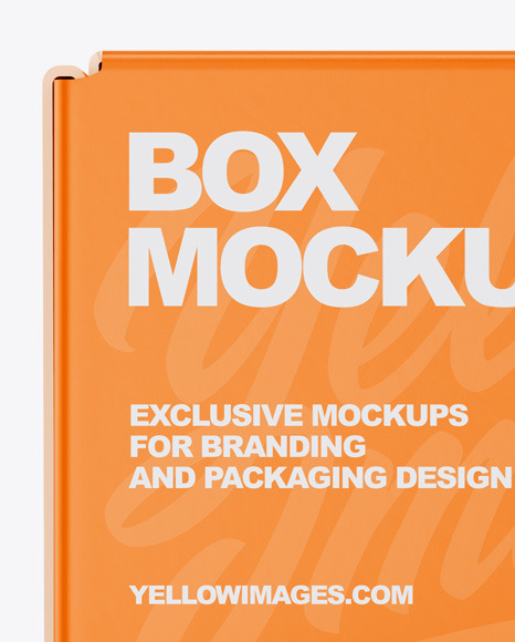 Paper Box Mockup PSD #2