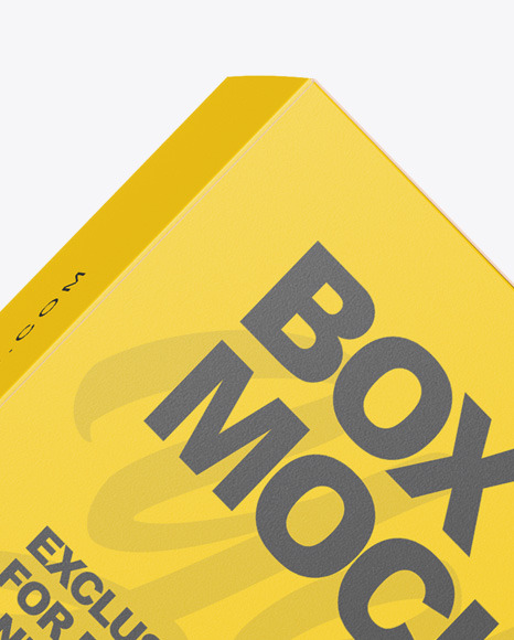 Two Paper Boxes Mockup PSD #3