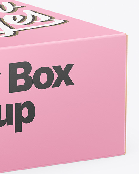Paper Box Mockup PSD #1