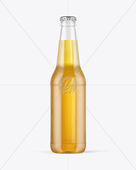 Download Clear Beer Bottle Mockup Free Yellowimages