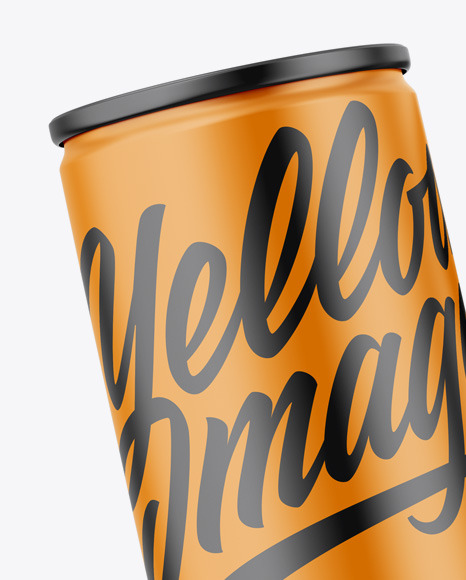 Two Matte Cans Mockup PSD #1