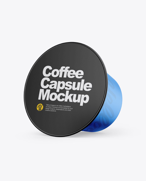 Download Matte Metallic Coffee Capsule Mockup In Object Mockups On Yellow Images Object Mockups Yellowimages Mockups