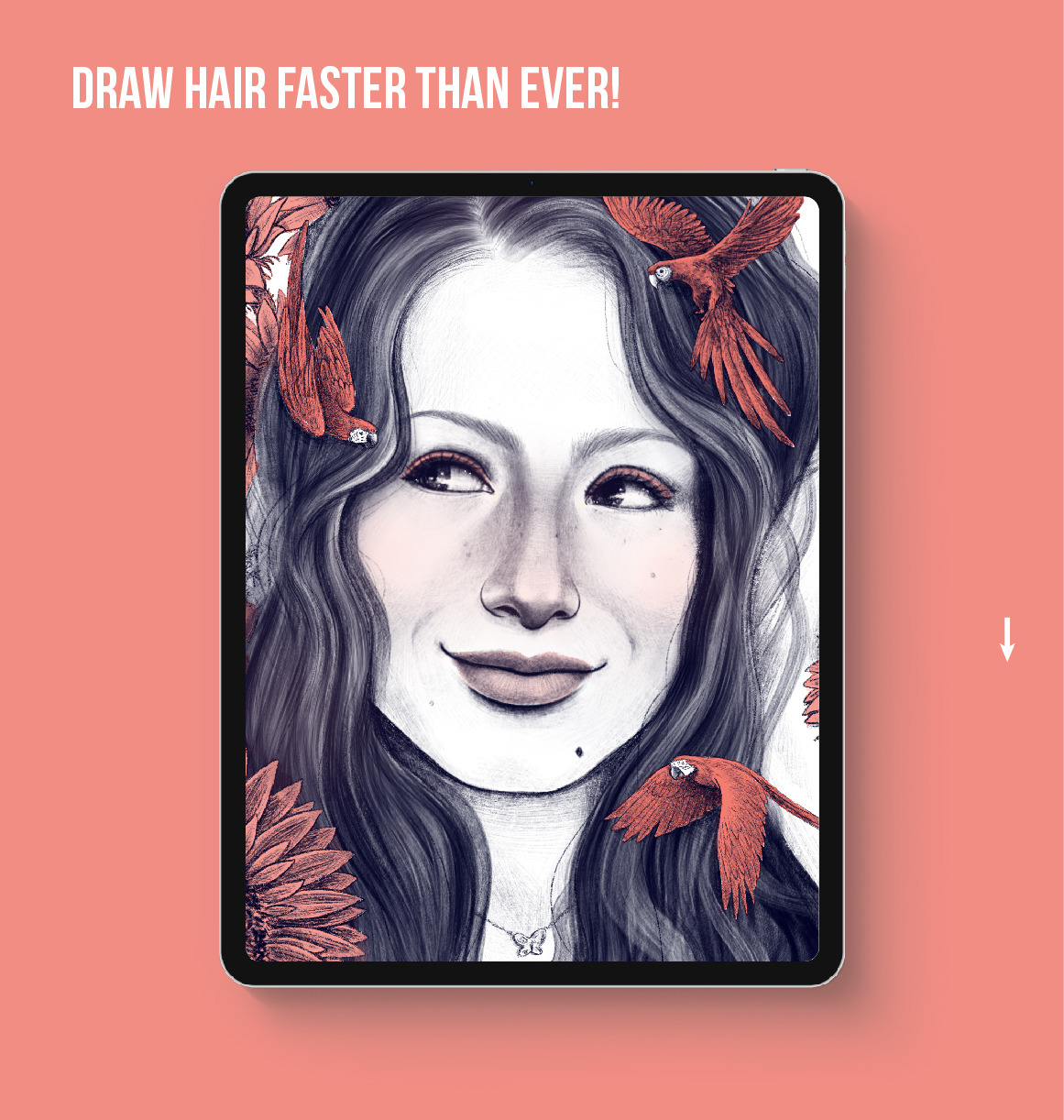 Download 25 Hair Brushes for Every Hairstyle in Brushes on Yellow Images Creative Store