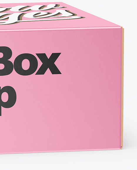 Download Paper Box Mockup In Box Mockups On Yellow Images Object Mockups