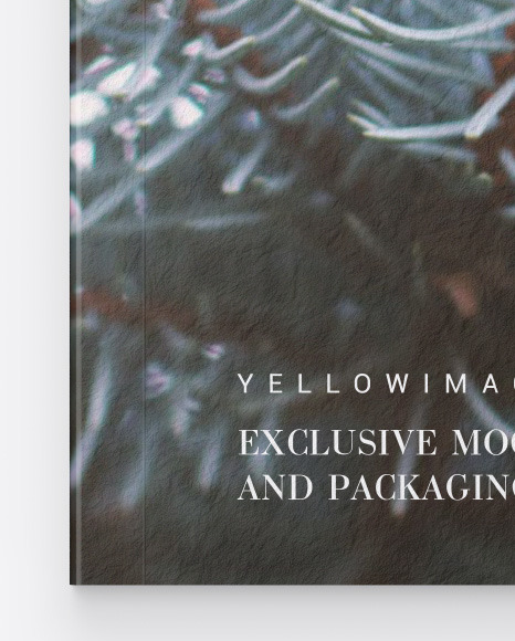 Textured Magazine Mockup PSD #1