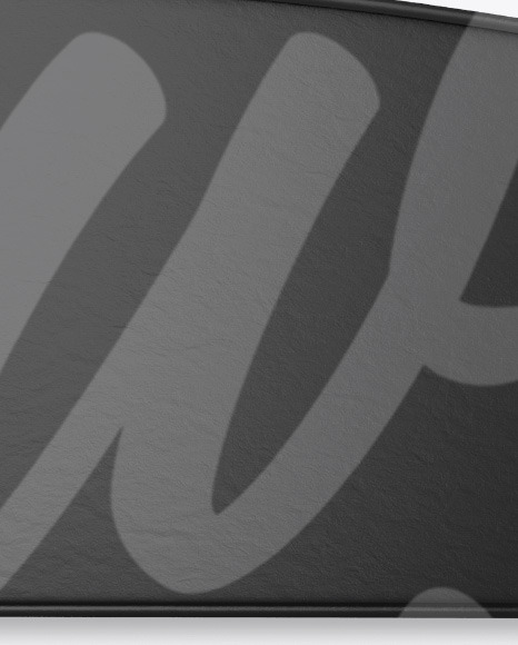 Textured Banner Mockup PSD #5