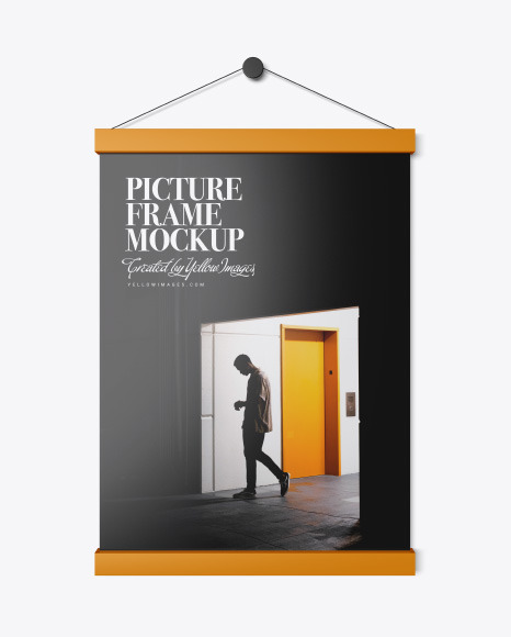 Download Glossy Picture Frame Mockup - Stationery Mockups