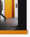Glossy Picture Frame Mockup