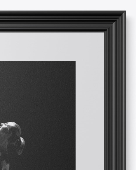 Textured Picture Frame Mockup PSD #5