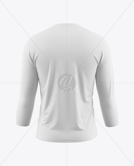 Men S Raglan Long Sleeves Jersey In Apparel Mockups On Yellow Images Object Mockups