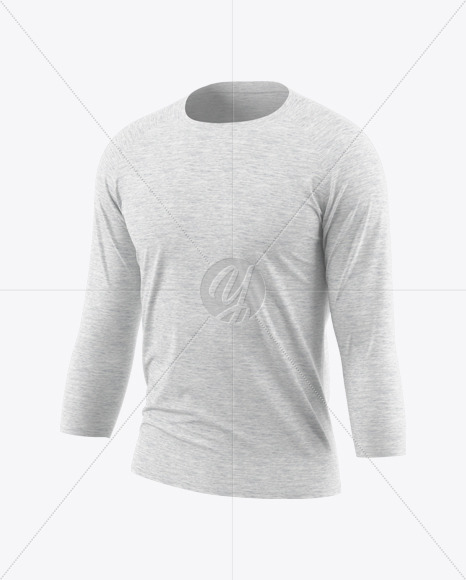 Get Melange Mens Raglan T-Shirt 34 Sleeves Images ...