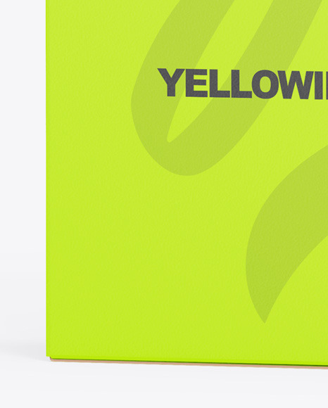 Paper Box Mockup PSD #1