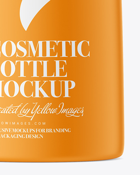 Download Plastic Shampoo Bottle Mockup In Bottle Mockups On Yellow Images Object Mockups