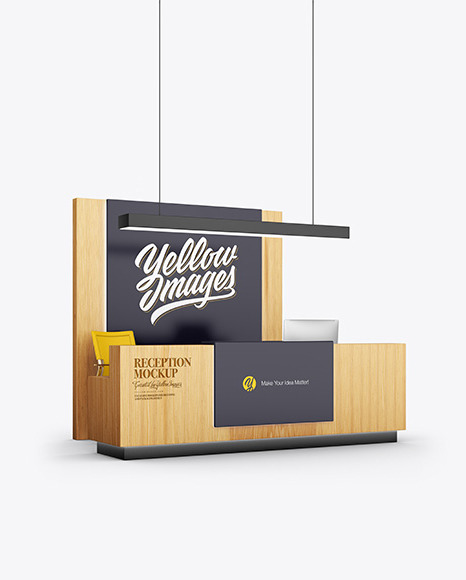 Download Reception Mockup In Object Mockups On Yellow Images Object Mockups PSD Mockup Templates