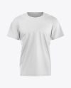 Download Men S T Shirt Mockup In Apparel Mockups On Yellow Images Object Mockups