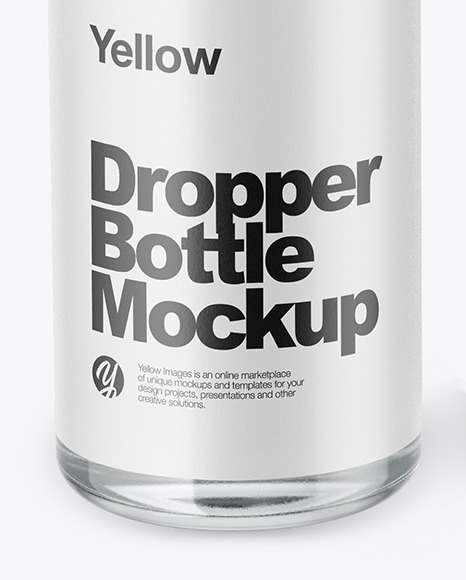 Dark Liquid Dropper Bottle with Box Mockup PSD #4