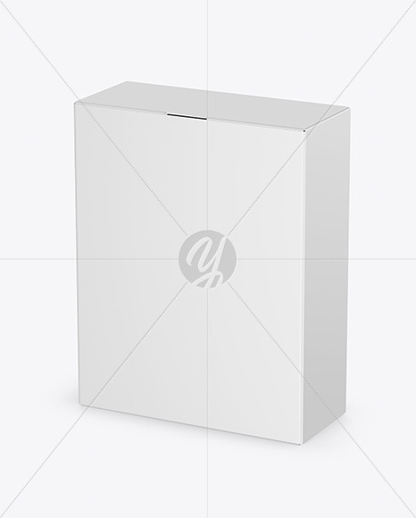 Download Paper Box Mockup in Box Mockups on Yellow Images Object ...