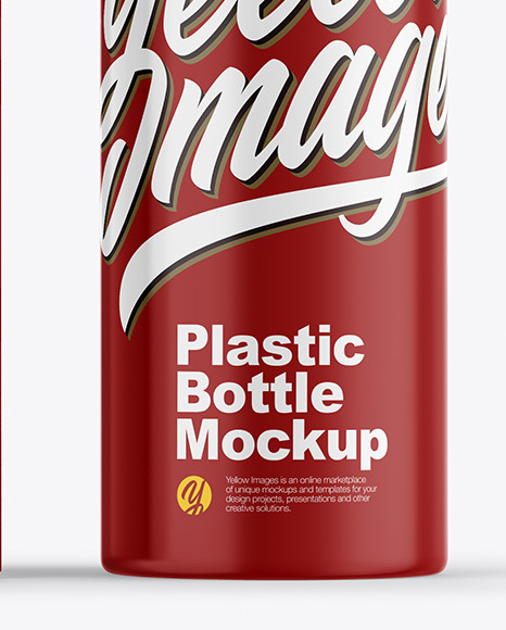 Paper Box   Glossy Bottle Mockup PSD #4