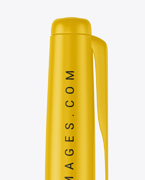 Matte Pen Mockup PSD #7