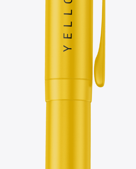 Matte Pen Mockup PSD #5