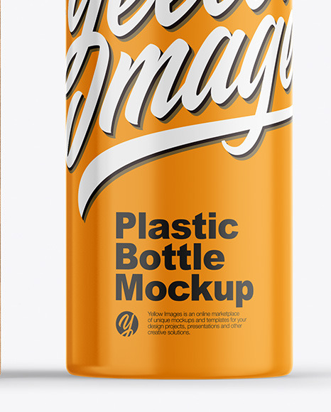 Download Kraft Box Glossy Bottle Mockup In Packaging Mockups On Yellow Images Object Mockups Yellowimages Mockups