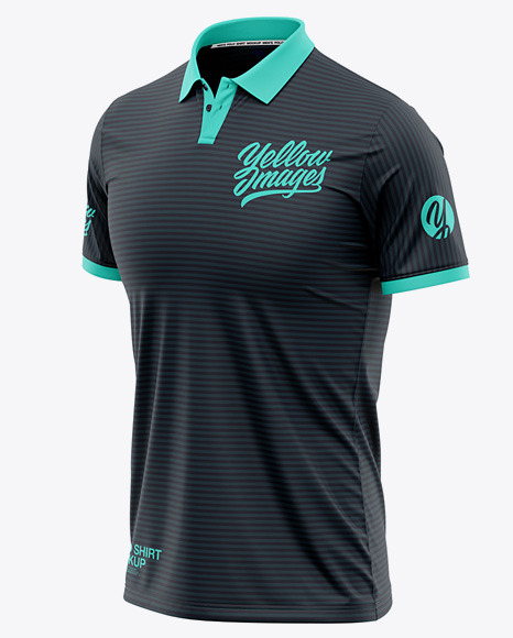 Polo Shirt Mockup PSD #6