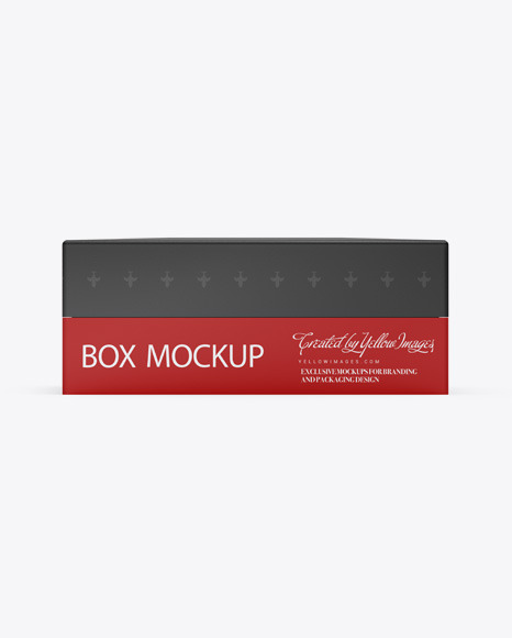 Download Paper Box Mockup In Box Mockups On Yellow Images Object Mockups