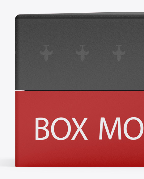 Paper Box Mockup PSD #3