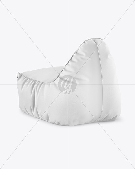 Square Bean Bag Mockup Top View In Object Mockups On Yellow Images Object Mockups