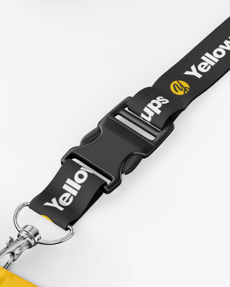 Vertical ID Card Mockup   Half Side View PSD #6