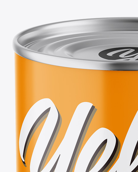Glossy Can Mockup PSD #1