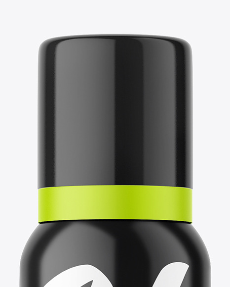 Foam Bottle Mockup