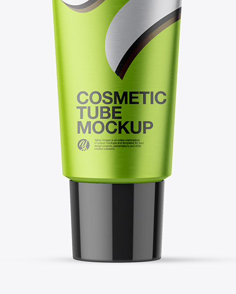 Metallic Tube Mockup