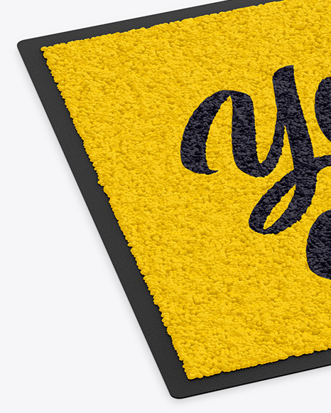 Door Mat Mockup PSD #3