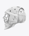 Download Hockey Goalkeeper Helmet Mockup In Apparel Mockups On Yellow Images Object Mockups