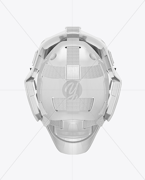 Download Hockey Goalkeeper Helmet Mockup in Apparel Mockups on ...