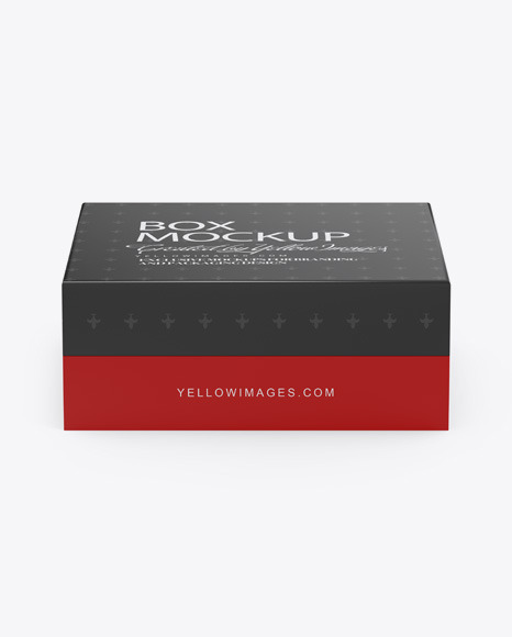 Download Paper Box Mockup In Box Mockups On Yellow Images Object Mockups PSD Mockup Templates