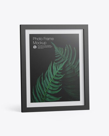 Matte Photo Frame Mockup