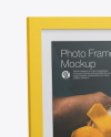 Matte Photo Frame Mockup