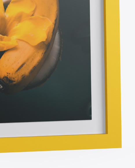Matte Photo Frame Mockup