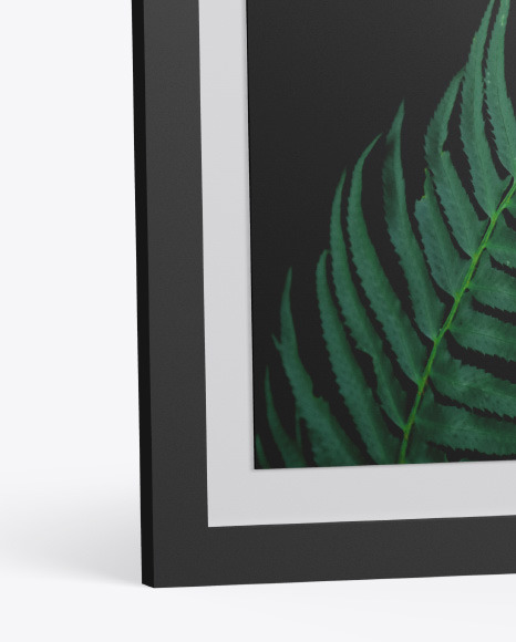 Matte Photo Frame Mockup