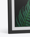 Matte Photo Frame Mockup