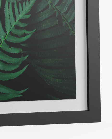 Matte Photo Frame Mockup