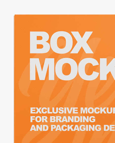 Download Paper Box Mockup In Box Mockups On Yellow Images Object Mockups PSD Mockup Templates