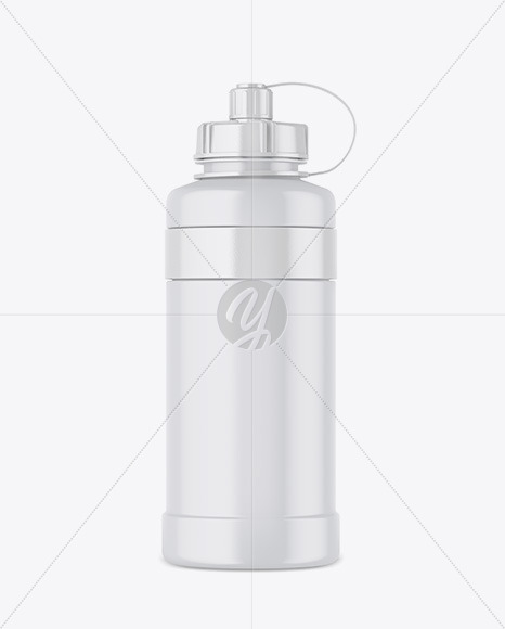 Download 1000ml Matte Plastic Sport Bottle Mockup In Bottle Mockups On Yellow Images Object Mockups PSD Mockup Templates