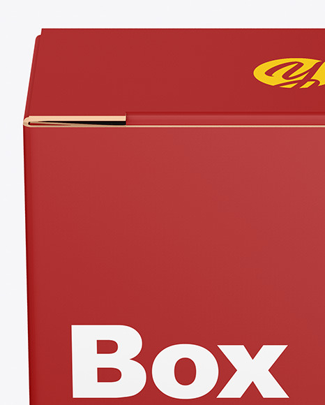 Paper Box Mockup PSD #2